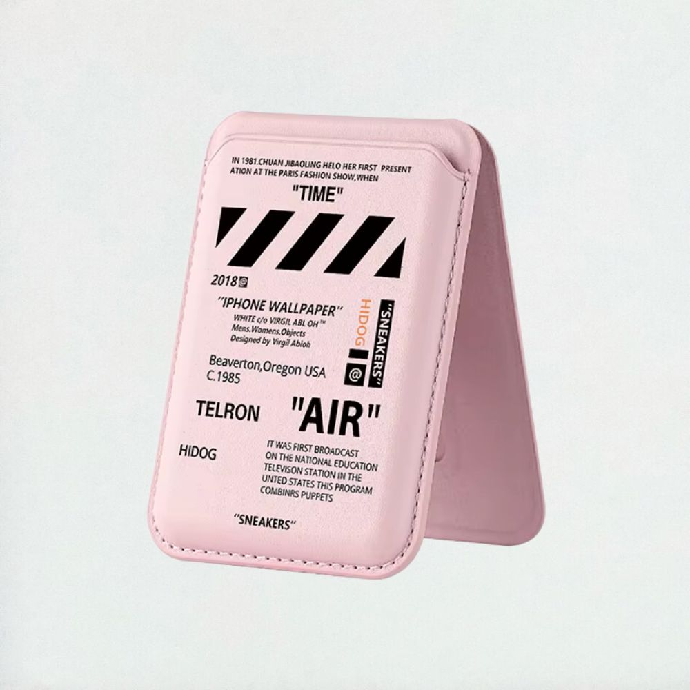 Off-White MagSafe Wallet - Pink
