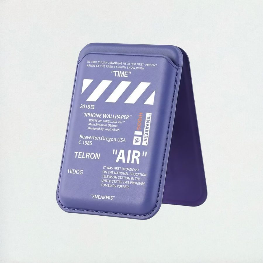 Off-White MagSafe Wallet - Purple