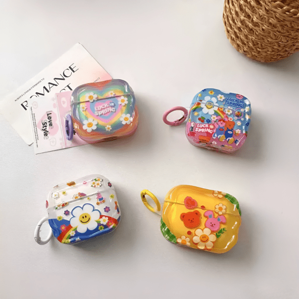 Colorful Sunflowers AirPods Cases