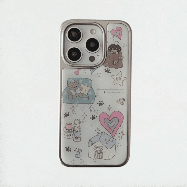 Playful Cartoon Artwork iPhone Case