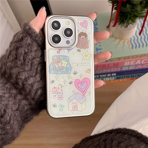 Playful Cartoon Artwork Phone Case - iPhone 16 Pro Max