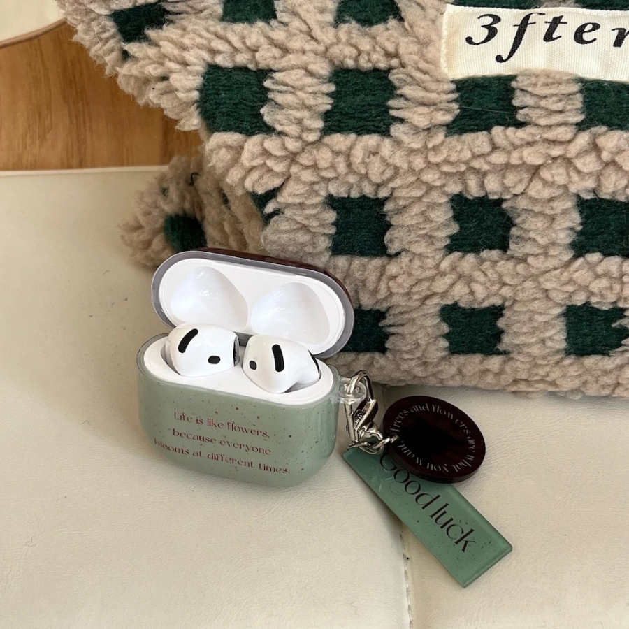 Green Quote Airpods Pro Case