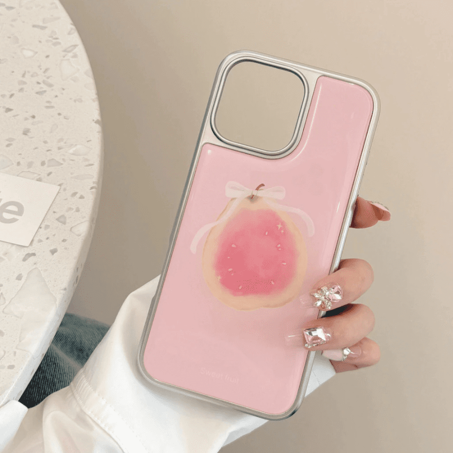 Pink Fig iPhone Case