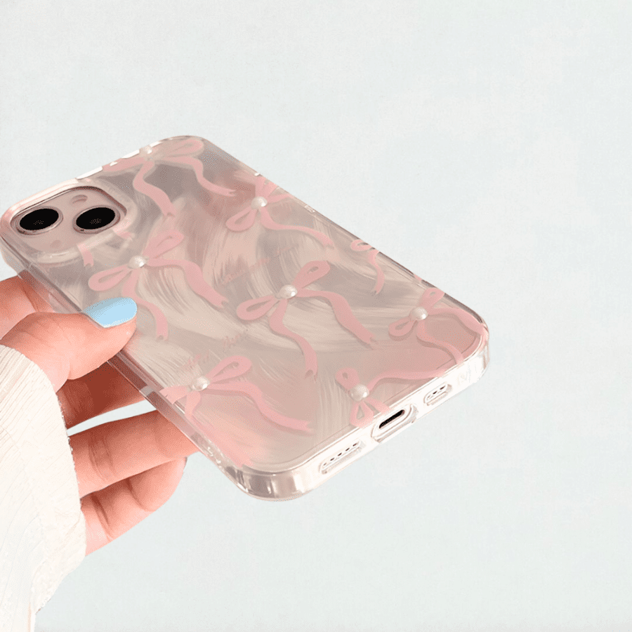 Bow & Pearl Phone Case - iPhone 16