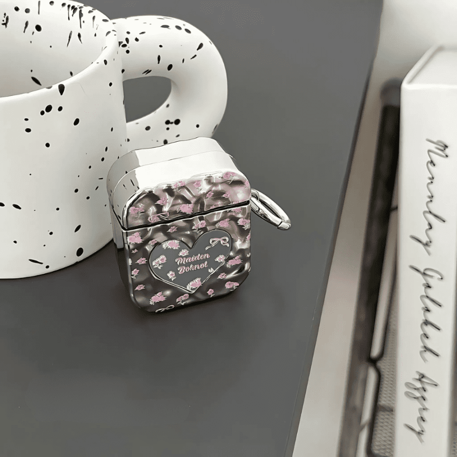 Cute Ditsy Pink Floral AirPods Case