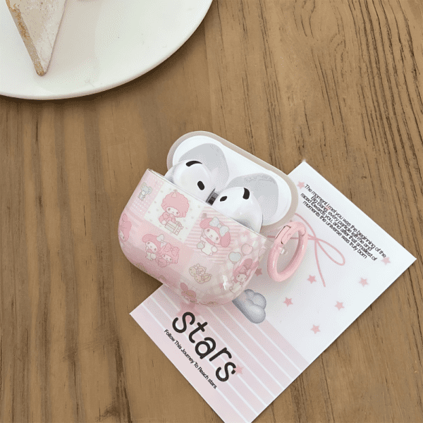 Cute Pink My Melody & Friend AirPod Case