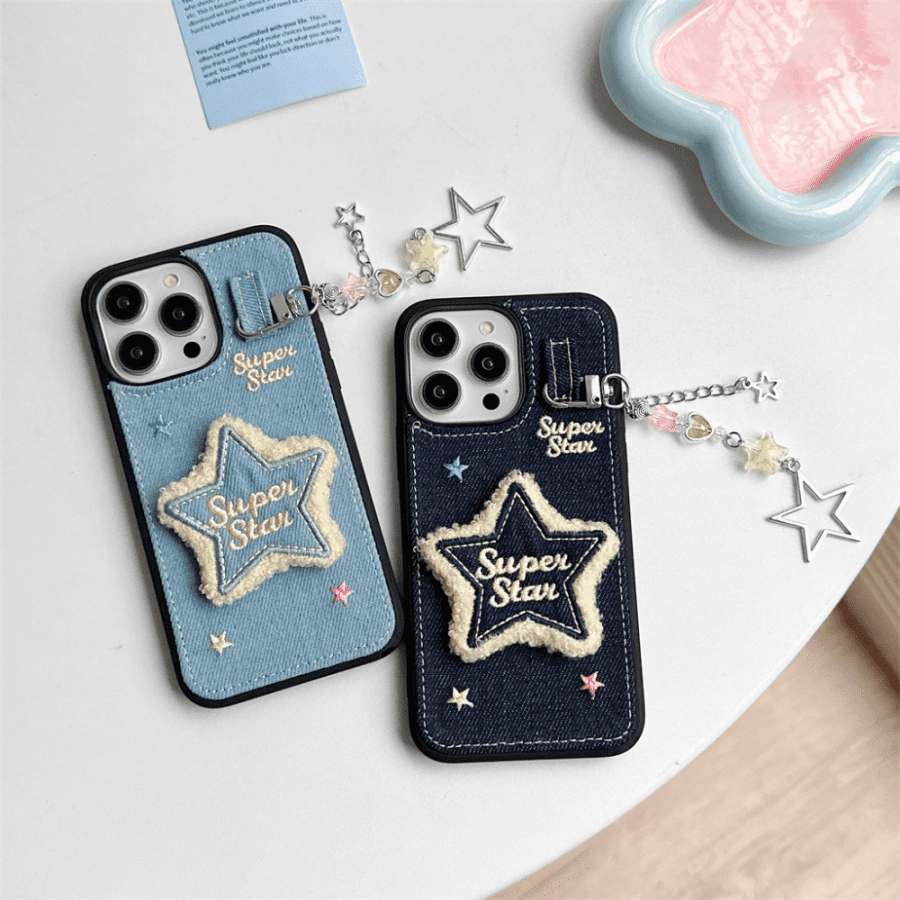 Denim iPhone 16 Pro Max Cases
