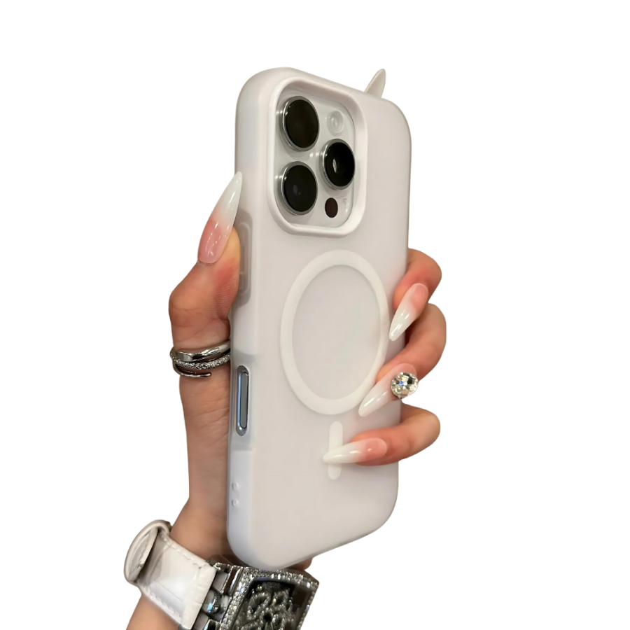 Candy MagSafe iPhone Case - White