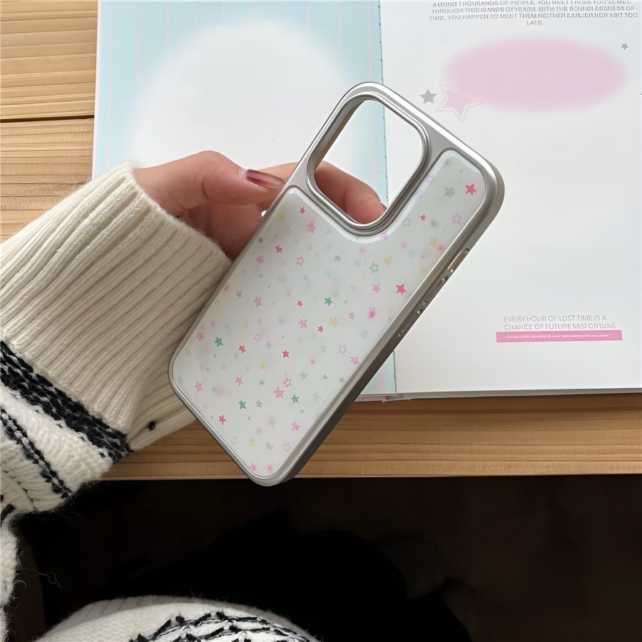 Colorful Stars iPhone 14 Pro Max Case