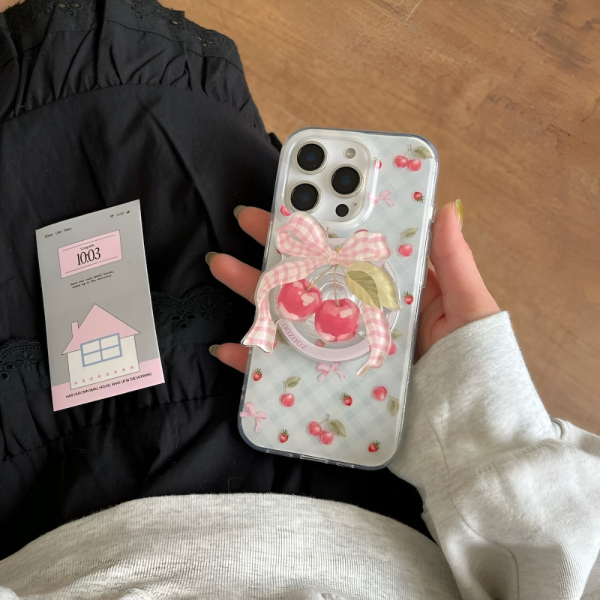 Cute Cherry MagSafe Phone Case - iPhone 15 Pro Max