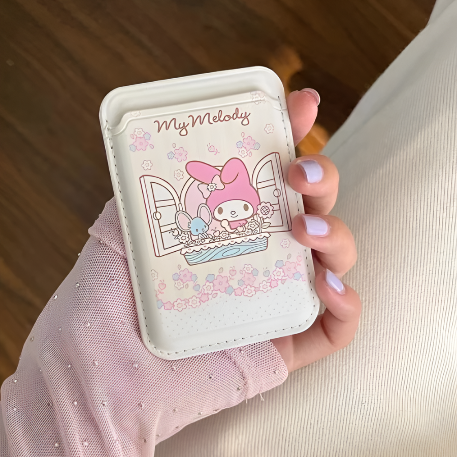 Cute Pink My Melody MagSafe Wallet