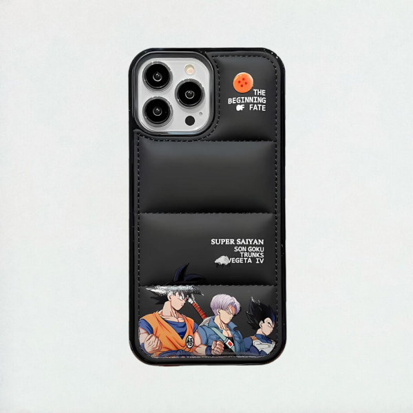 Dragon Ball Puffer iPhone Case