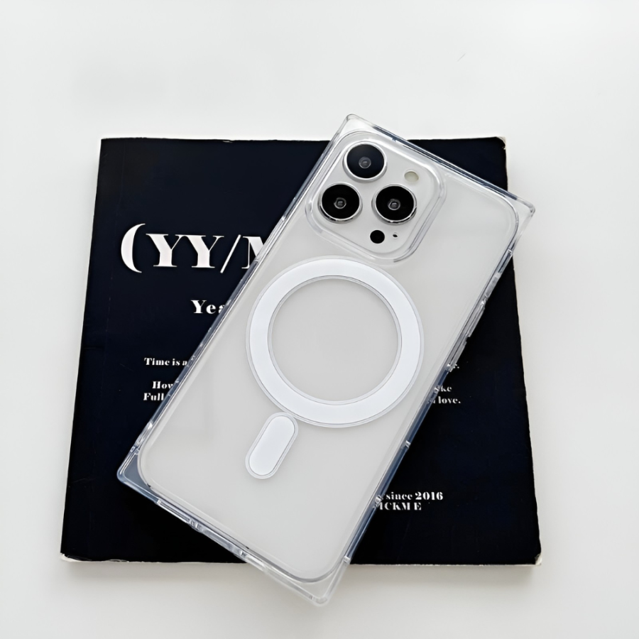 MagSafe Square iPhone 15 Pro Max Case