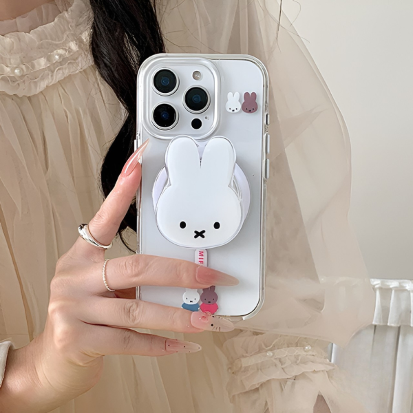 Miffy MagSafe Clear Phone Case - iPhone 15 Pro Max