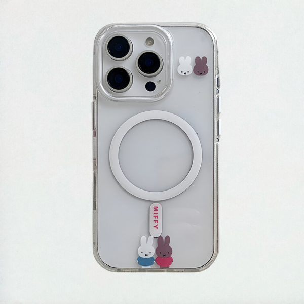 Miffy MagSafe Clear Phone Case - iPhone 16 Pro Max