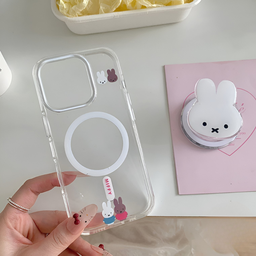 Miffy MagSafe Clear Phone Case - iPhone 13 Pro Max