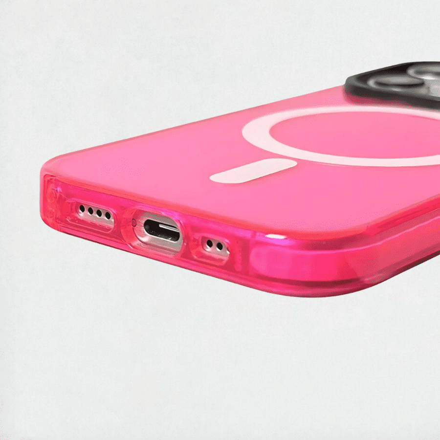 Pink MagSafe iPhone Case