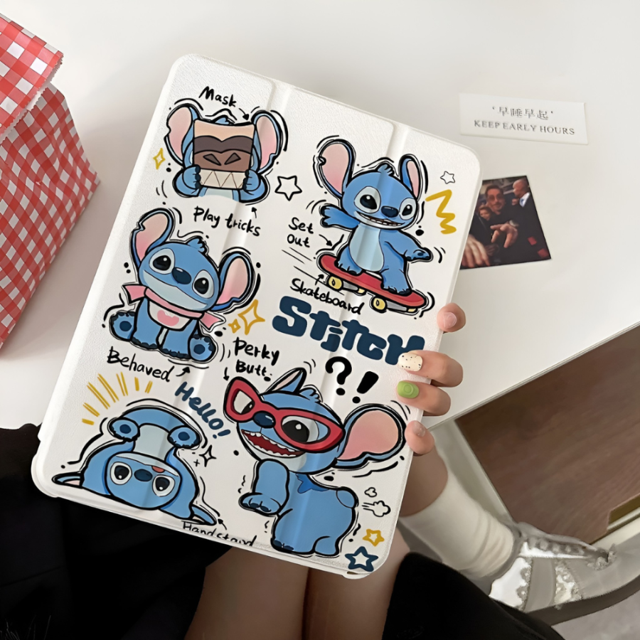 Playful Stitch iPad Case - Image 2