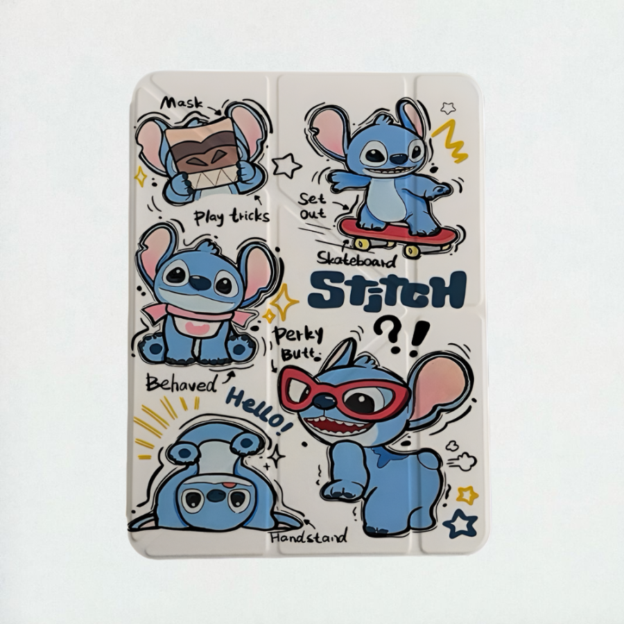 Playful Stitch iPad 10th Generation Case