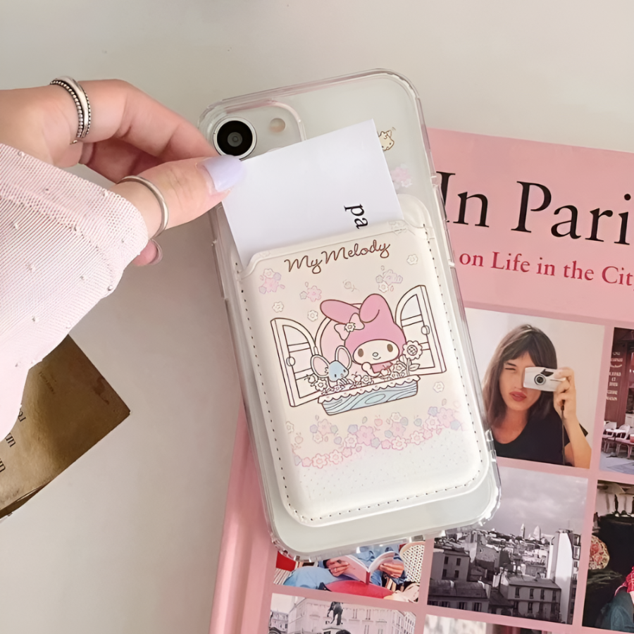 Pink My Melody MagSafe Wallet