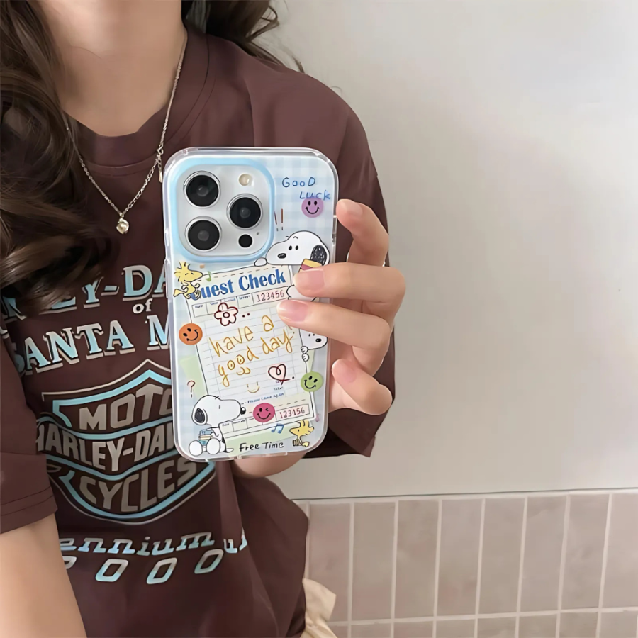Snoopy & Woodstock iPhone 14 Pro Max Case