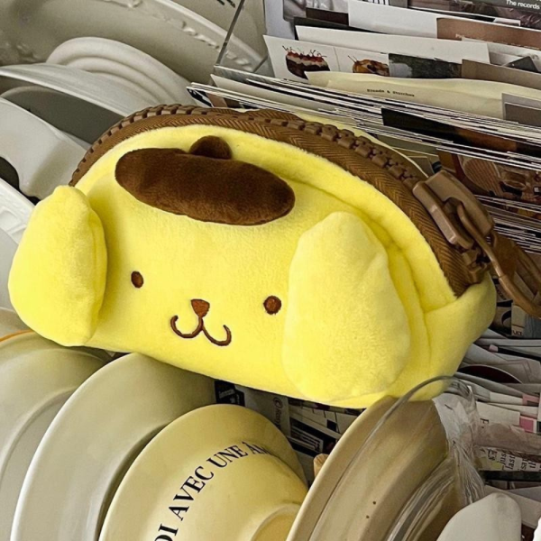 Yellow Pompompurin Pencil Case