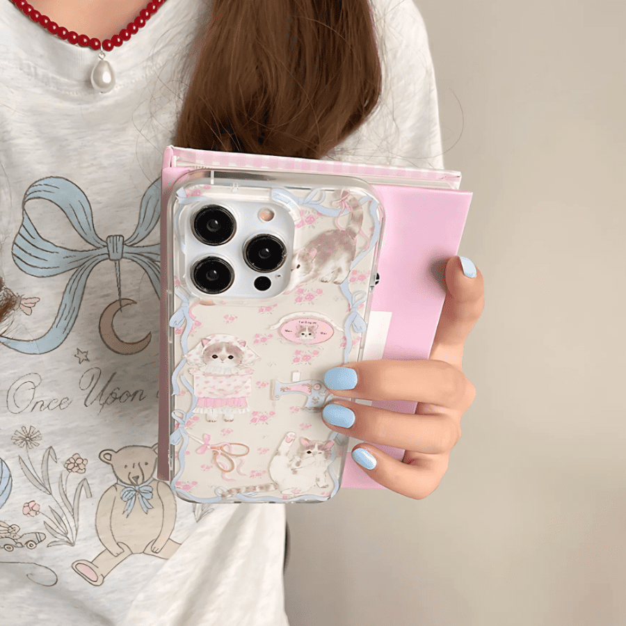 Aesthetic Cat iPhone 12 Pro Max Case