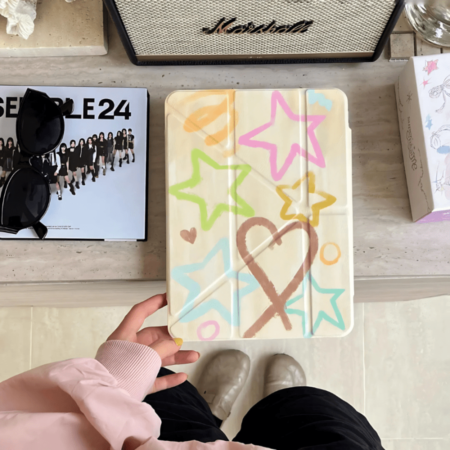 Star & Heart iPad 11-inch Case