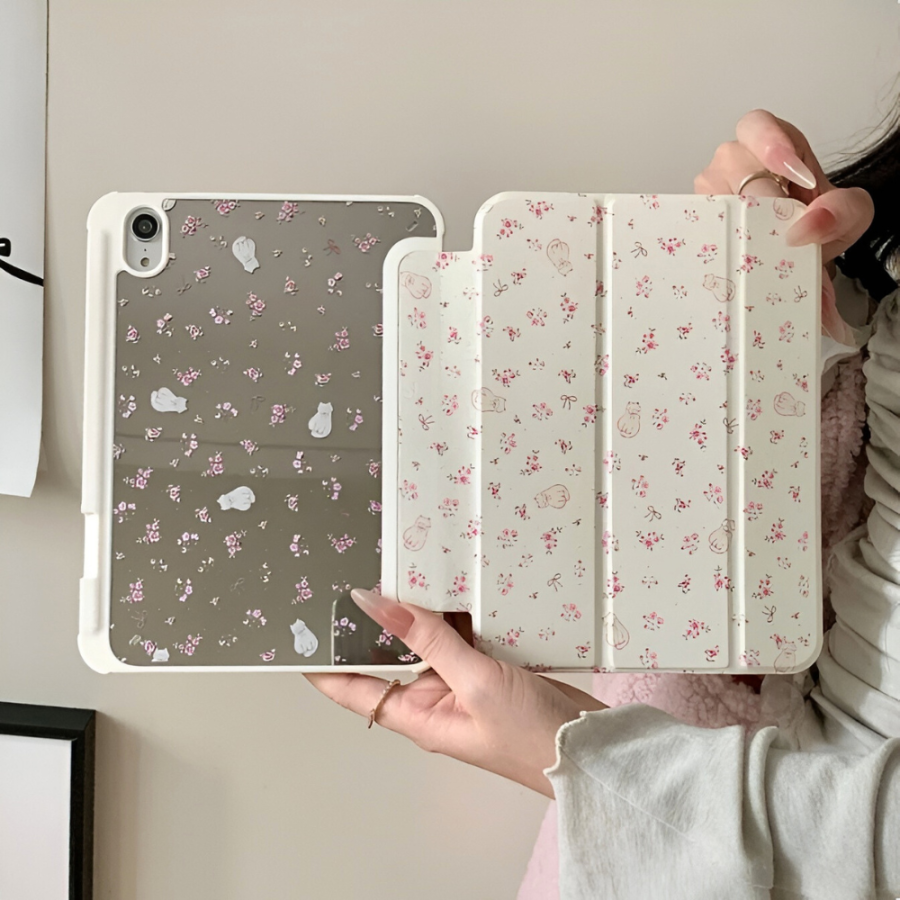 Ditsy Pink Wildflower iPad 9th Generation Case