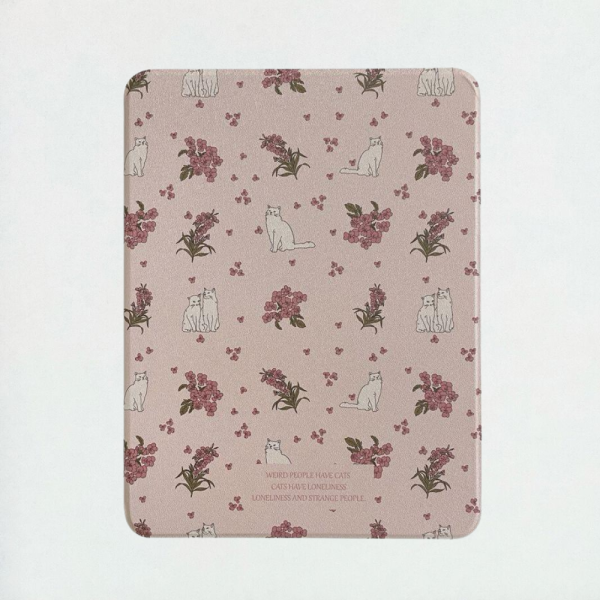 Floral Cat iPad 10th Generation Case