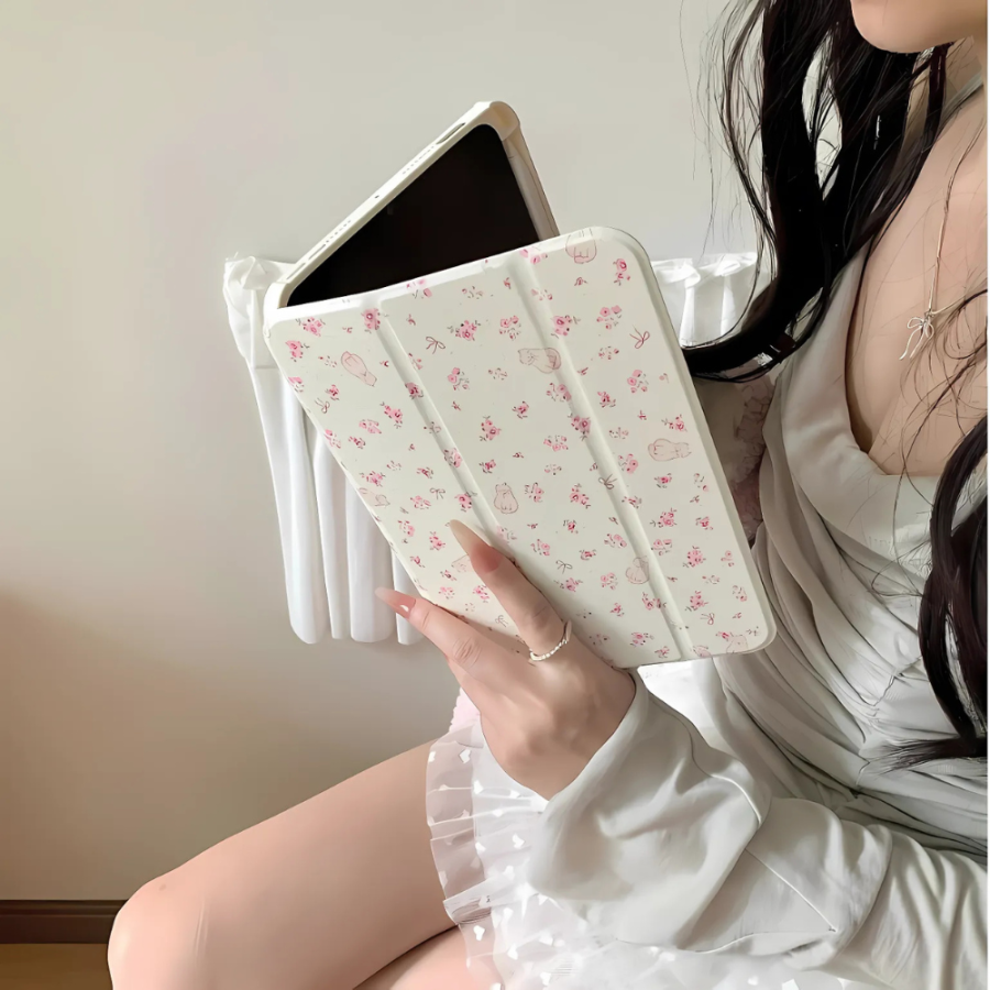 Ditsy Pink Wildflower iPad mini 6 Case