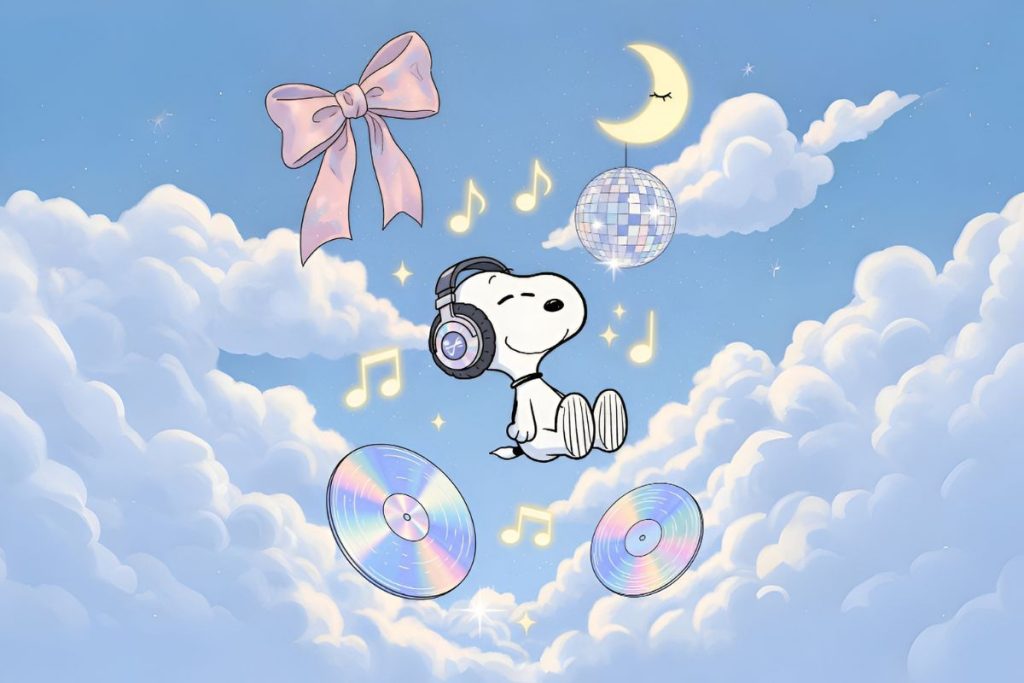 Dreamy Snoopy Wallpaper
