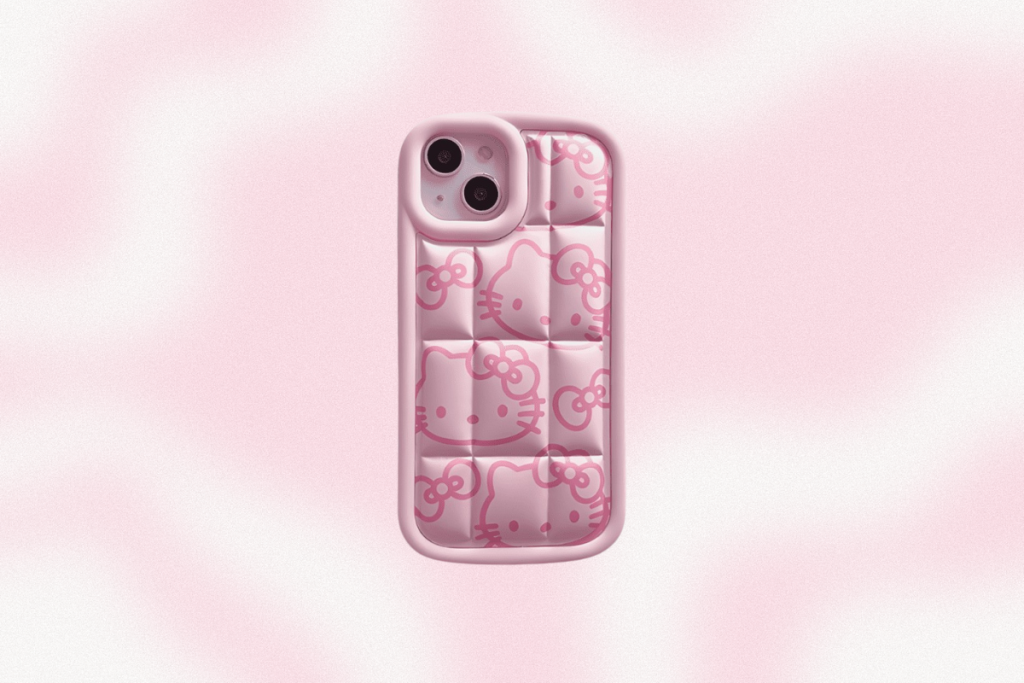 Pink Hello Kitty iPhone Case
