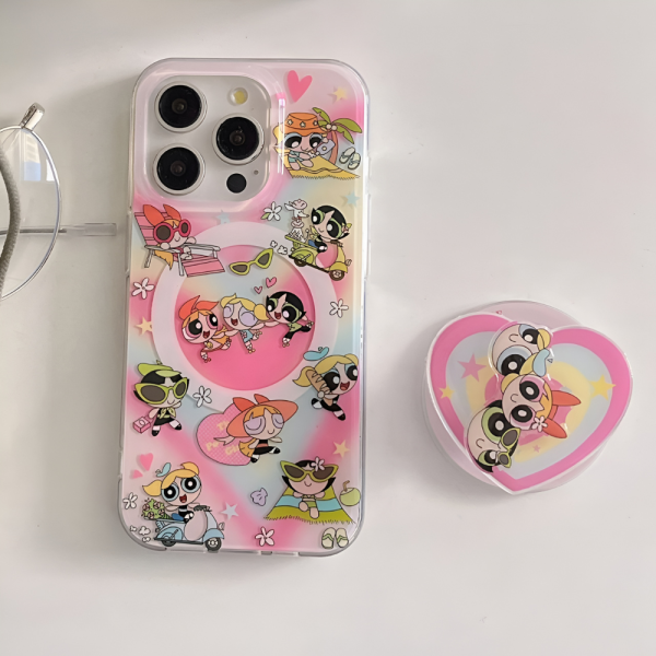 Powerpuff Girls MagSafe iPhone 15 Pro Max Case