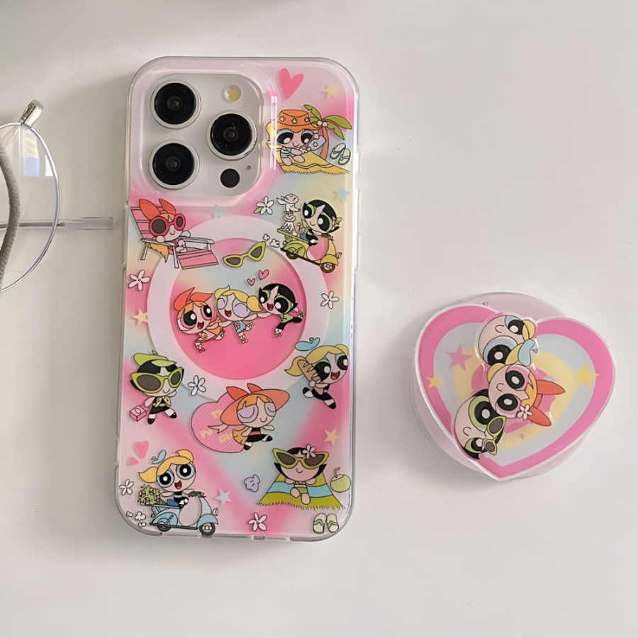 Powerpuff Girls MagSafe iPhone 15 Pro Max Case
