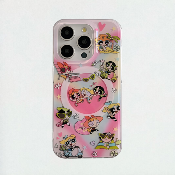 Powerpuff Girls MagSafe iPhone 16 Pro Max Case