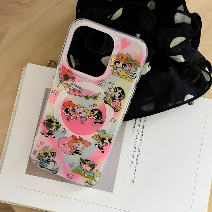 Powerpuff Girls MagSafe iPhone 13 Pro Max Case
