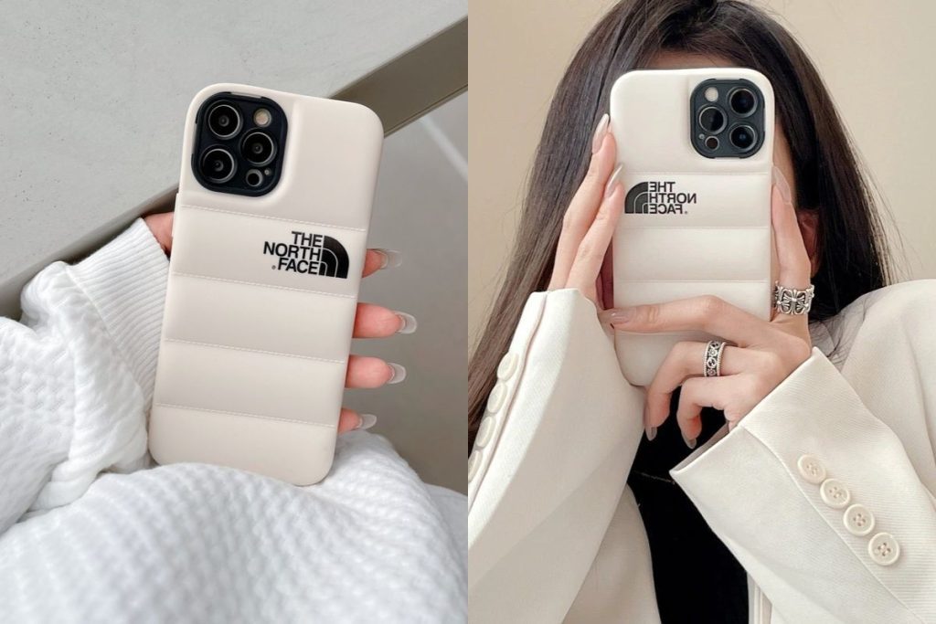 The North Face iPhone Case - White Color