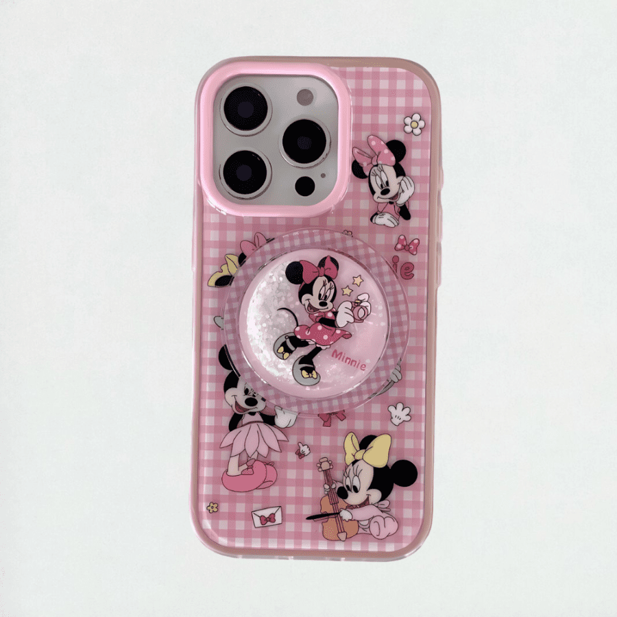 Pink Minnie Mouse MagSafe iPhone 16 Pro Max Case