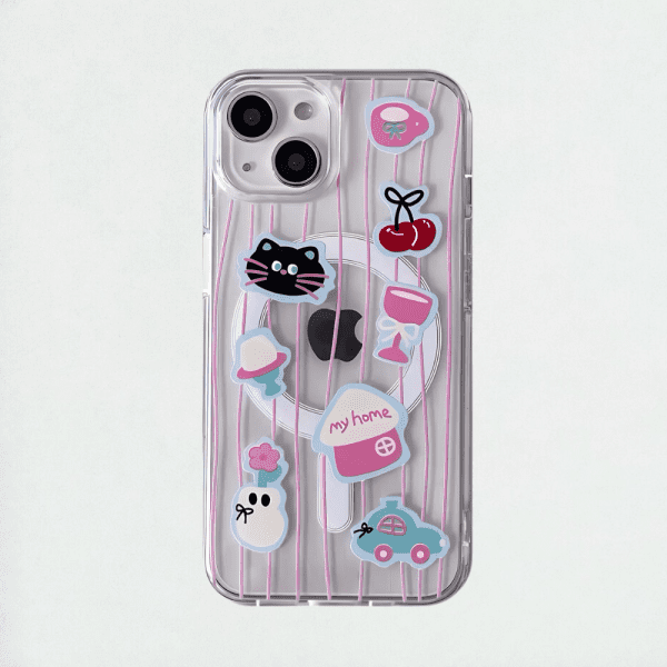 Pastel Kawaii MagSafe iPhone Case