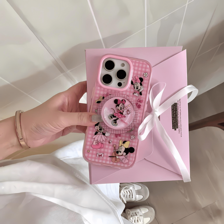Pink Minnie Mouse iPhone Case - iPhone 15 Pro Max