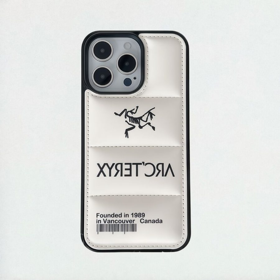Arcteryx Puffer iPhone Case - White