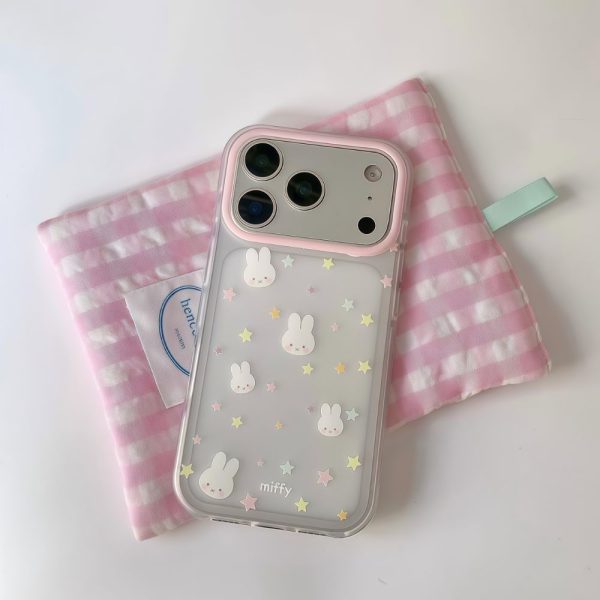 Colorful Stars Miffy iPhone Case - iPhone 17 Pro Max