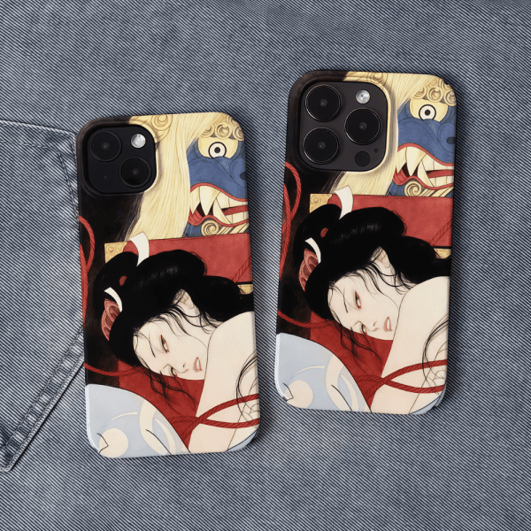 Japanese Artwork iPhone 17 Pro Max Cases