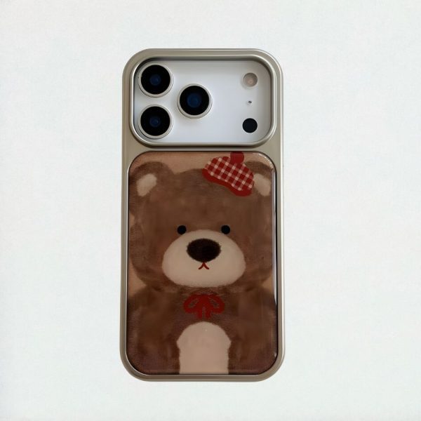 Brown Teddy Bear iPhone 17 Pro Max Case