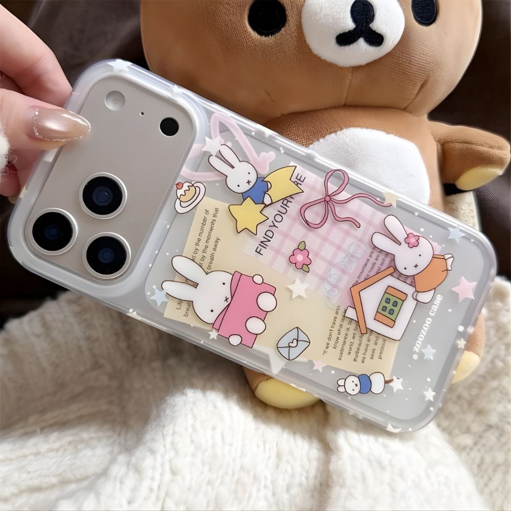 iPhone 17 Pro Max Miffy Stickers Case
