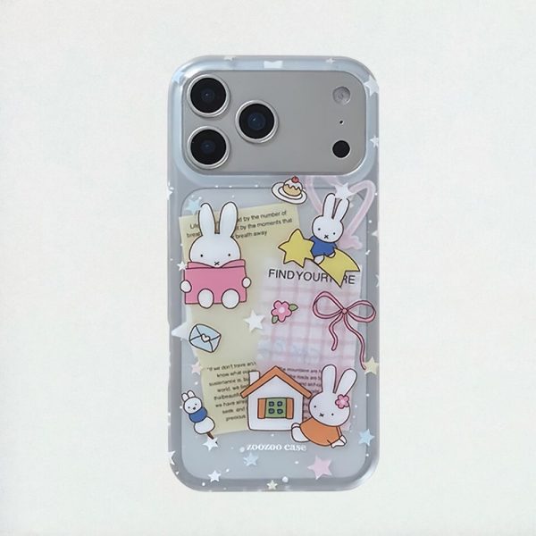 Miffy Stickers Phone Case - iPhone 17 Pro Max