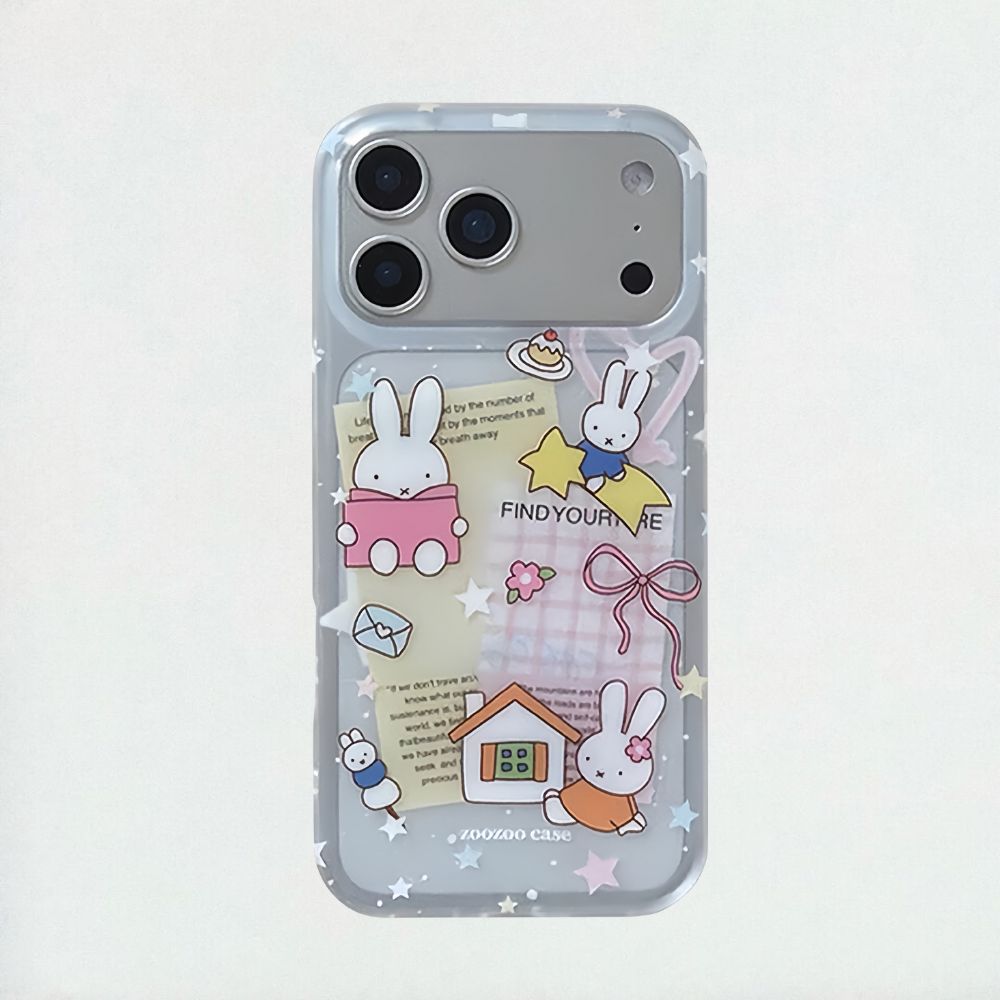 Miffy Stickers Phone Case - iPhone 17 Pro Max