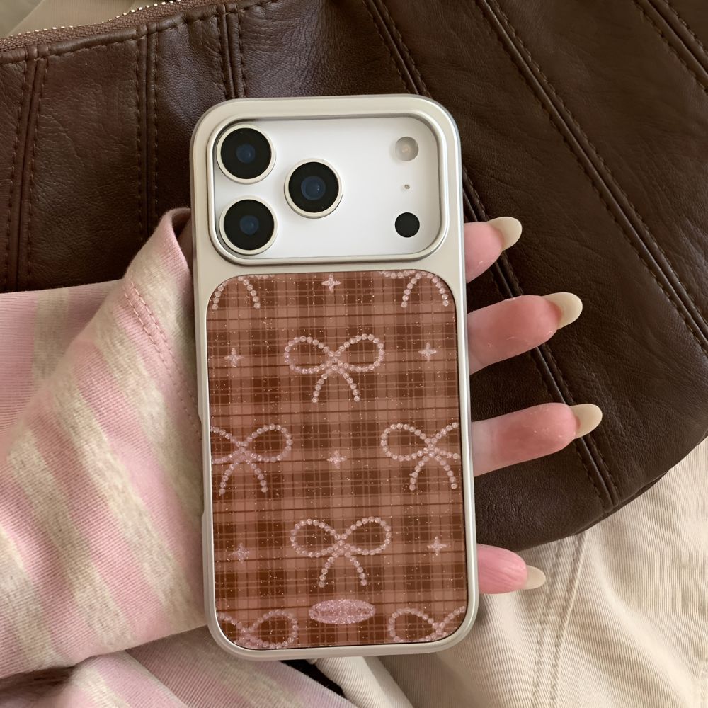 Brown Bow Phone Case - iPhone 17 Pro Max