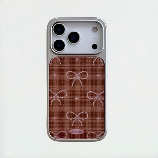 Retro Brown Bow iPhone 17 Pro Max Case